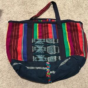 Guatemalan beach bag